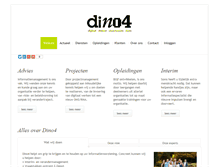 Tablet Screenshot of dino4.nl